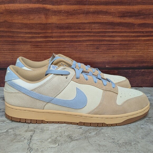 Nike Dunk Low Sanddrift Men's 13 Light Armory Blue Coconut Milk Shoes HF0106-100 - Picture 1 of 10